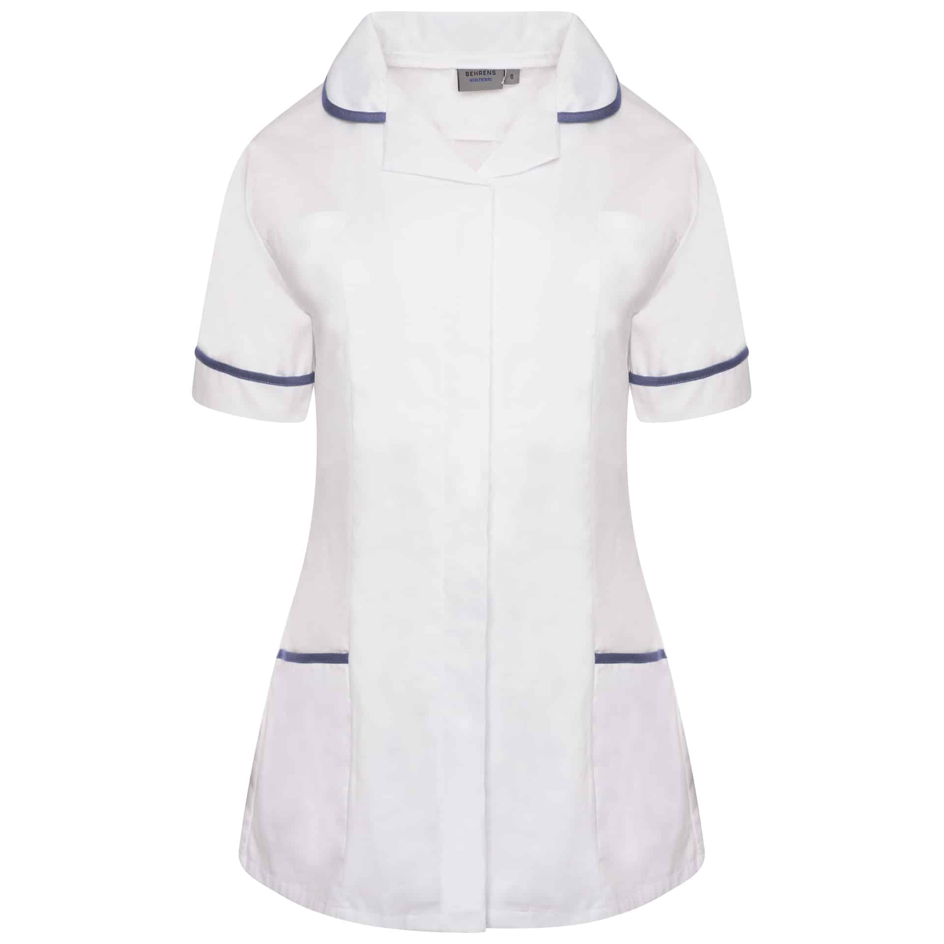 Behrens Ladies Tunic Round Collar and Princess Seam (whites) - Image 3