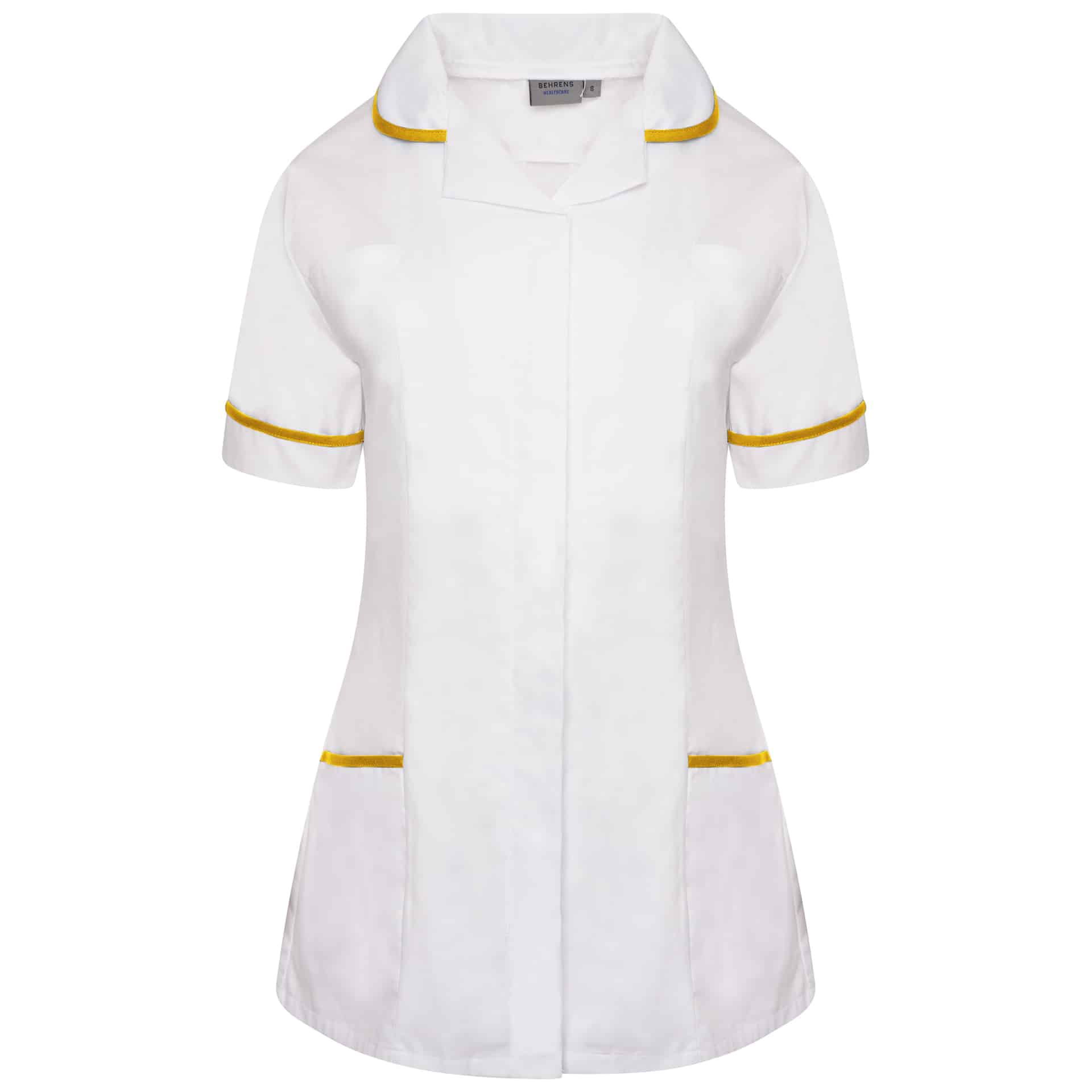 Behrens Ladies Tunic Round Collar and Princess Seam (whites) - Image 4