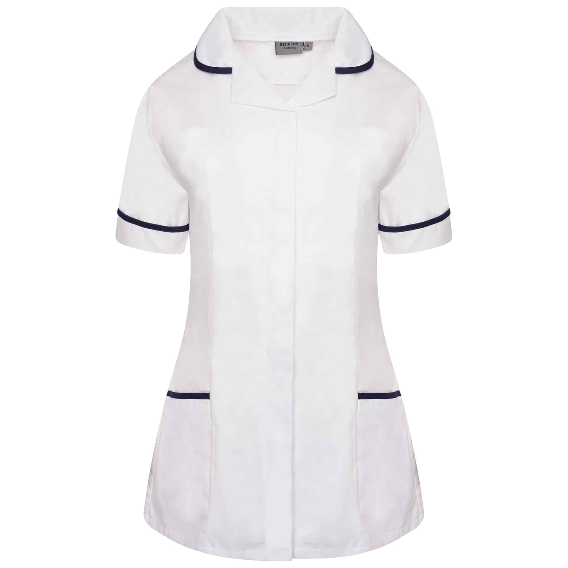 Behrens Ladies Tunic Round Collar and Princess Seam (whites) - Image 7