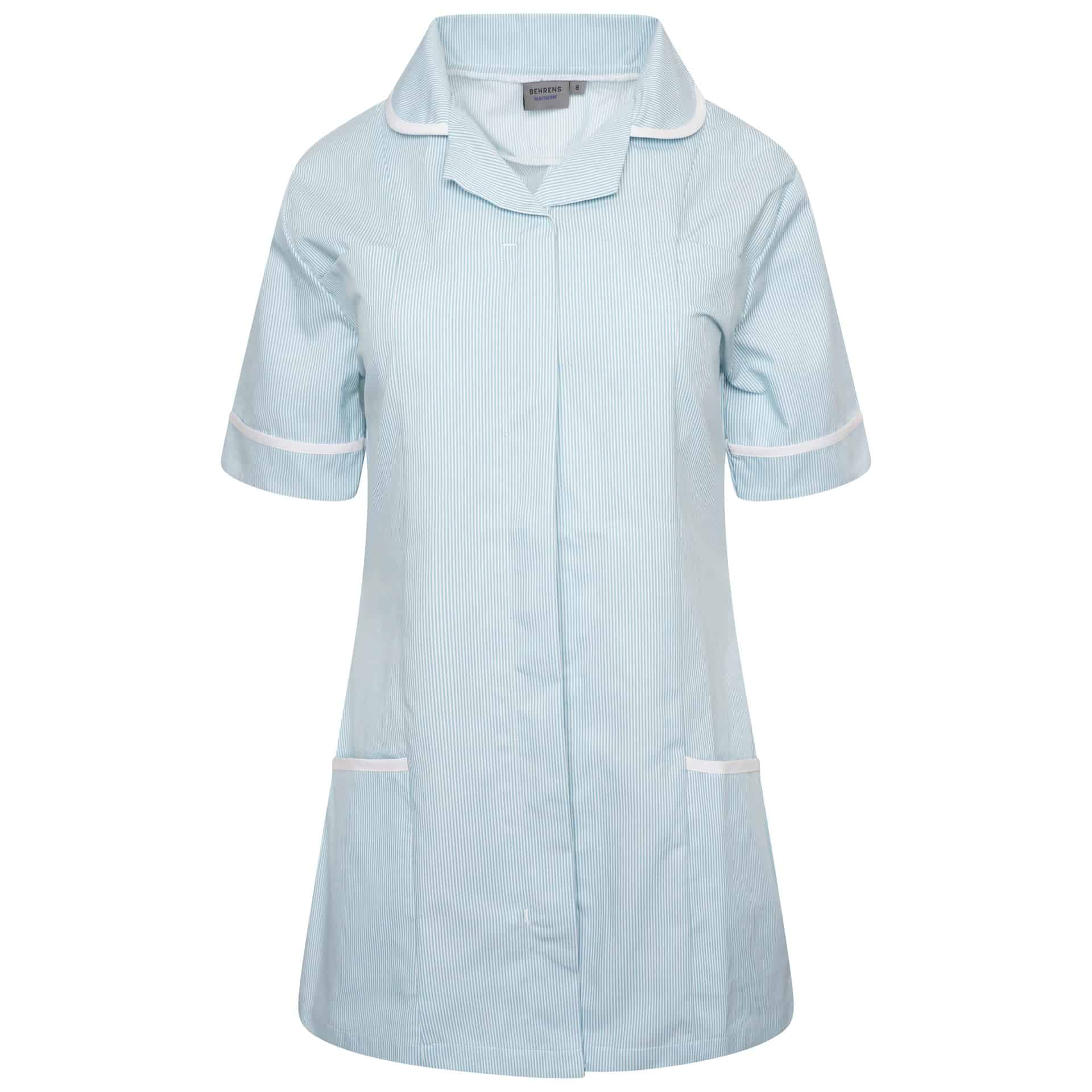 Behrens Ladies Tunic Round Collar and Princess Seam (stripes) - Image 2