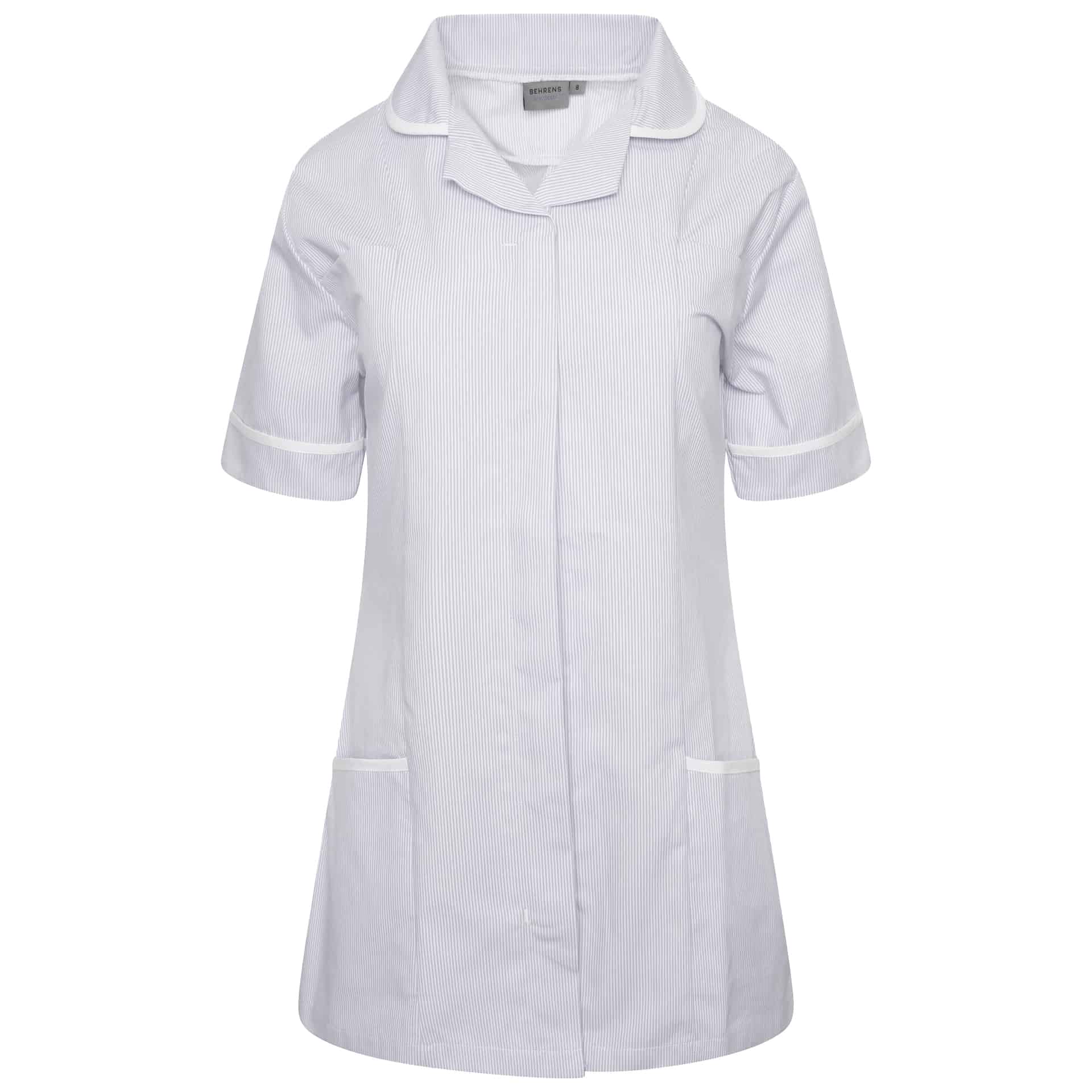 Behrens Ladies Tunic Round Collar and Princess Seam (stripes) - Image 3