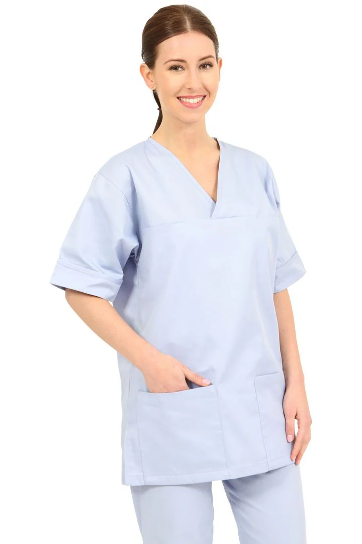 Behrens Unisex Plain Smart Scrub Top (NSTP) - Image 4