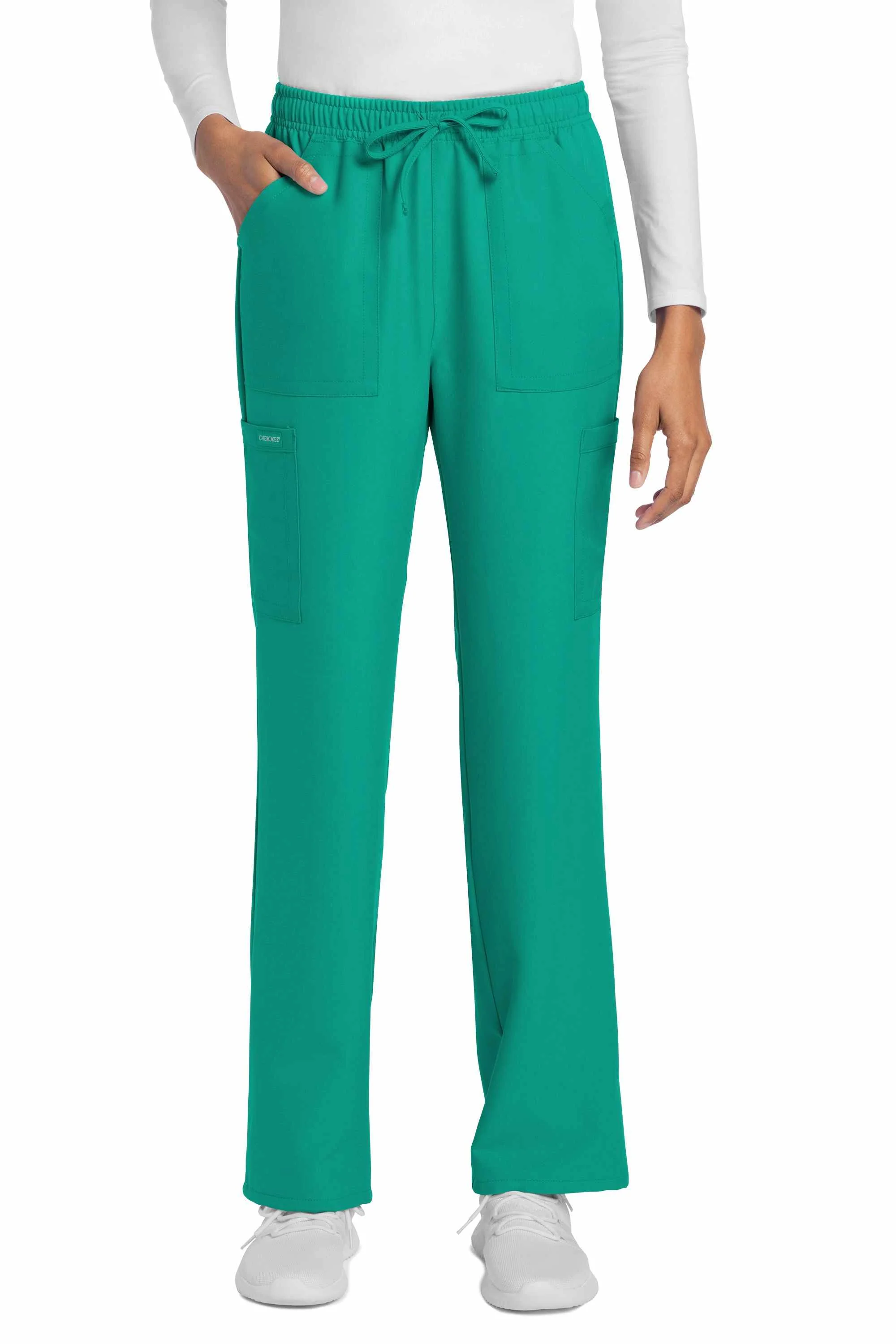 Cherokee Workwear Originals Ultra Women's 2-Pocket V-Neck Scrub Top (CKE953A) - Image 16