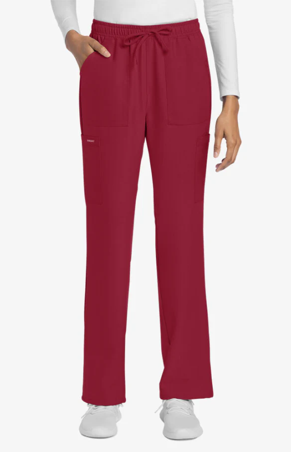 Cherokee Workwear Originals Ultra Women's 4-Pocket Drawstring Cargo Scrub Pants (CKE272A) NEW COLOURS!! - Image 5