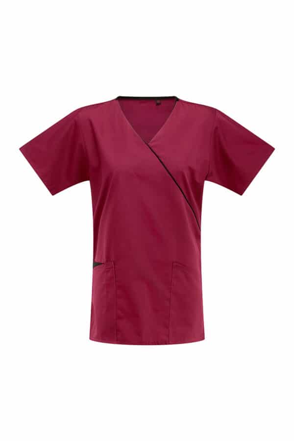 Galaxy Mock Wrap Top (in the style of Dickies HC11601) - Image 11