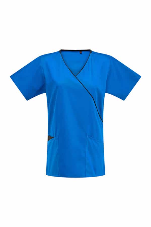 Galaxy Mock Wrap Top (in the style of Dickies HC11601) - Image 7