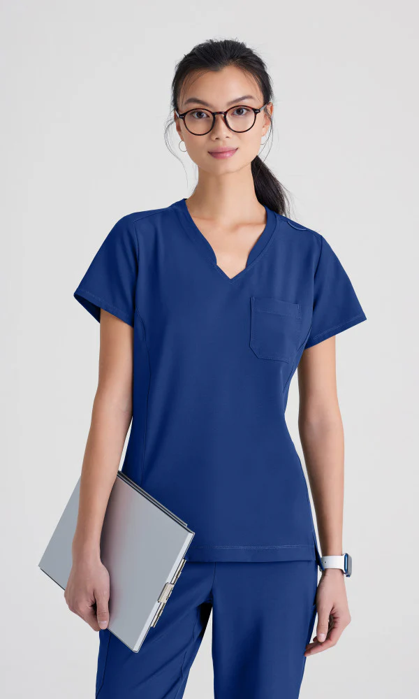 Grey's Anatomy Evolve Sway Scrub Top GSST181 - Image 3