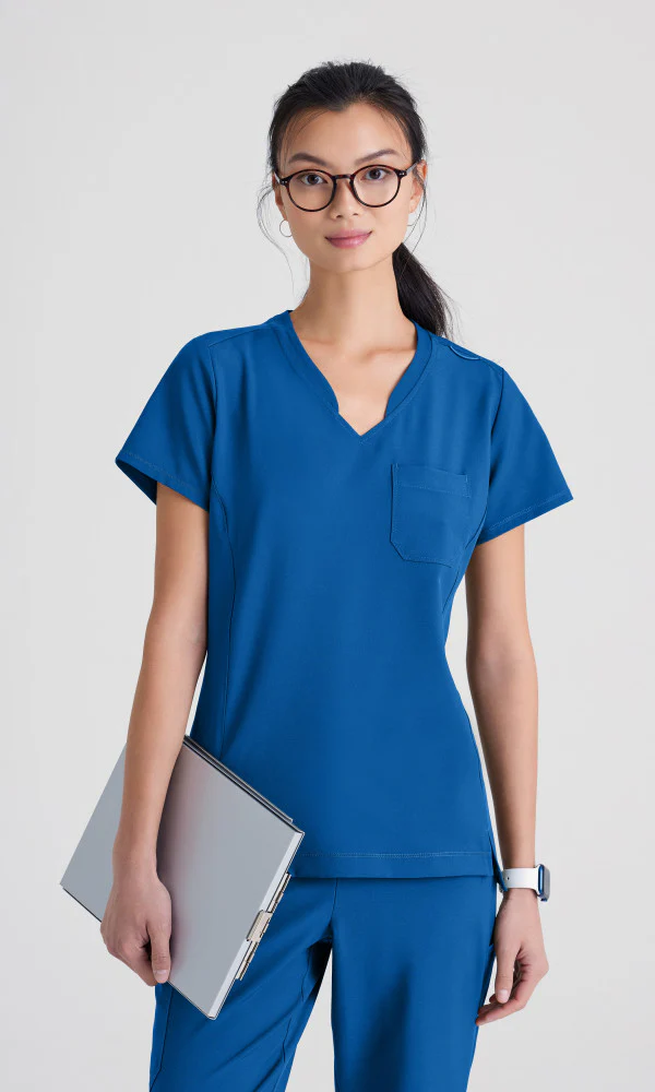 Grey's Anatomy Evolve Sway Scrub Top GSST181 - Image 4