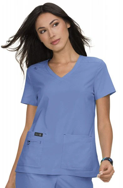 Koi Basics Becca Women's Scrub Top - Main Colours - Image 9