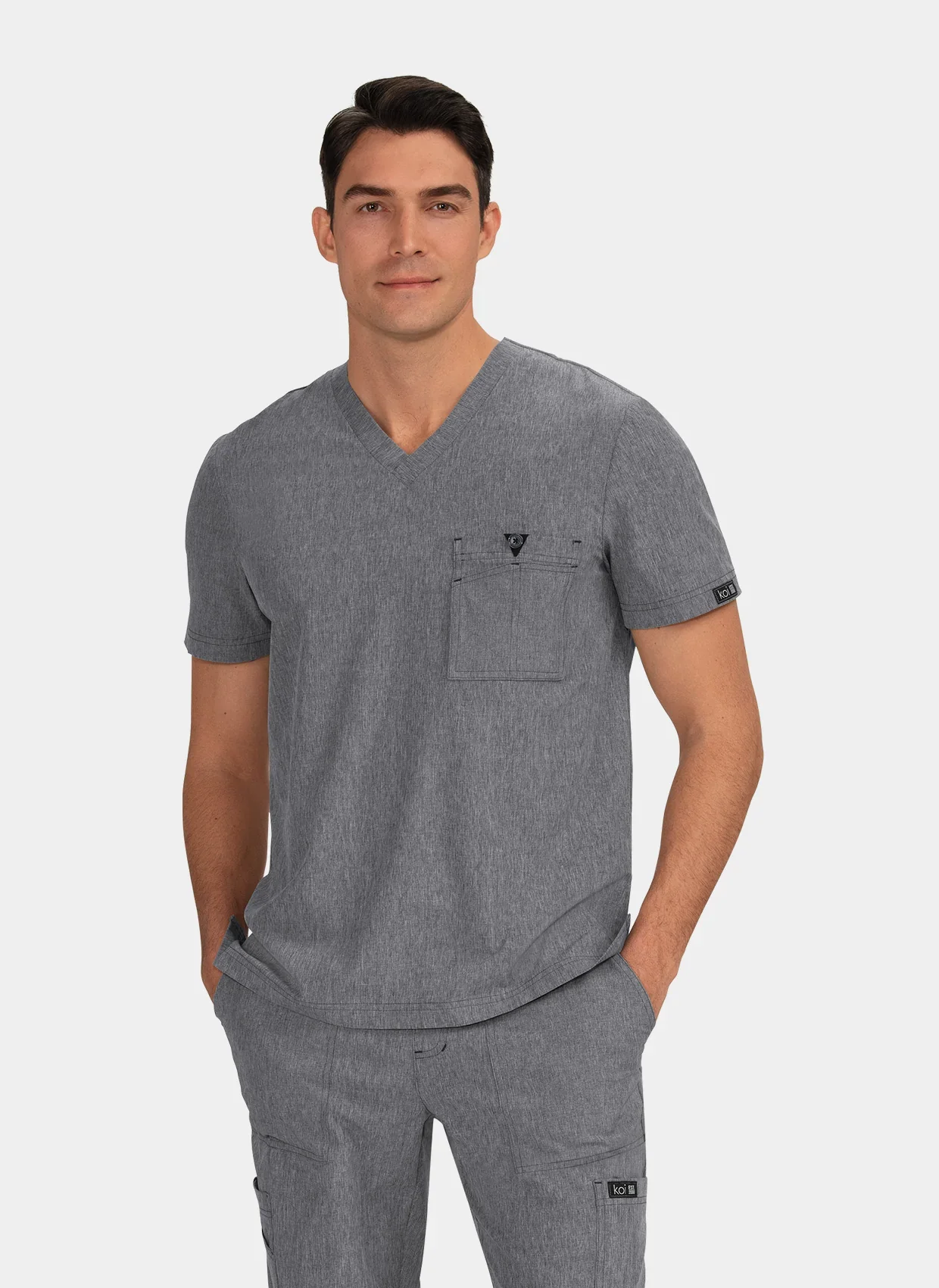 Koi Basics - Men's Scrub Top (Bryan) - Image 5