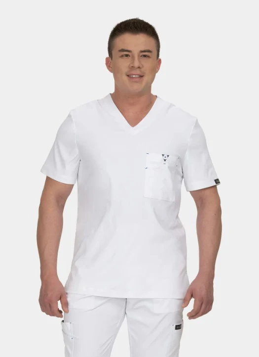 Koi Basics - Men's Scrub Top (Bryan) - Image 7