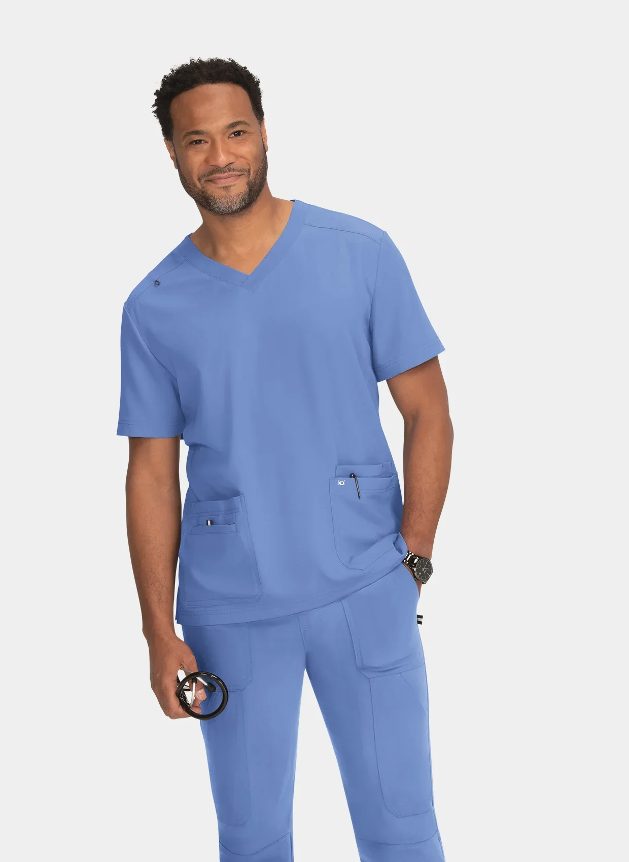 Koi Next Gen Free to be mens scrub top - Image 9