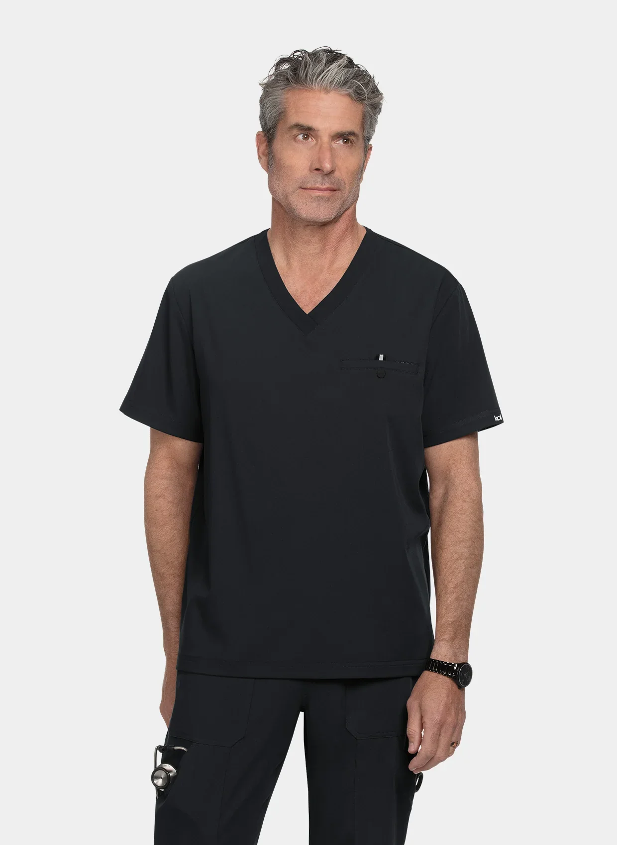 Koi Next Gen On Call men's scrub top - Image 4