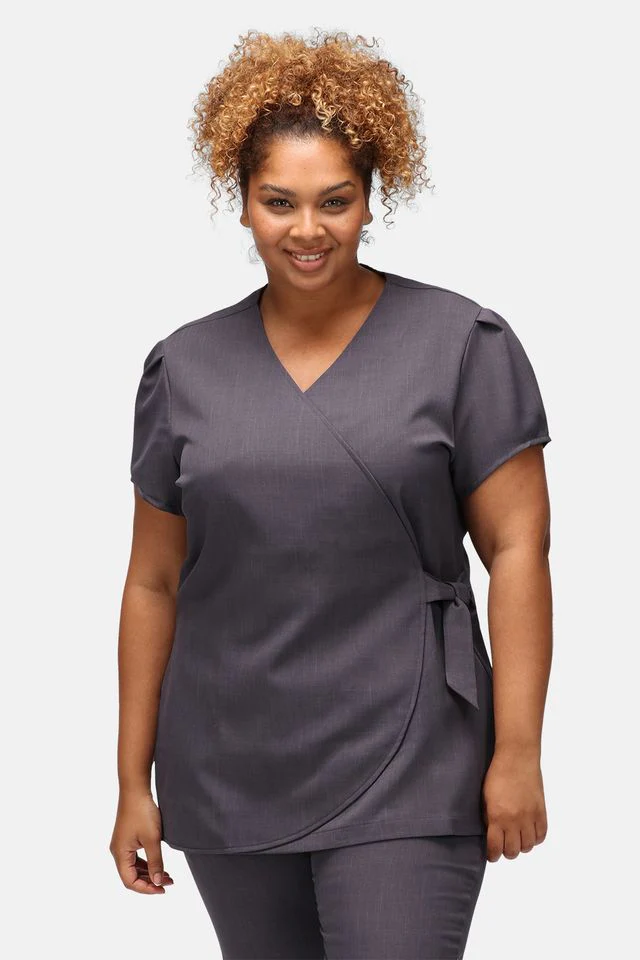 La Beeby Gisele faux wrap over tunic - Image 3
