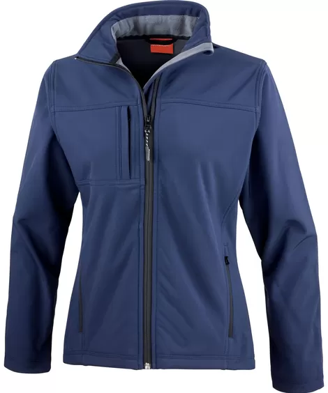 Premium Ladies Soft Shell Jacket (RS121) - Image 2