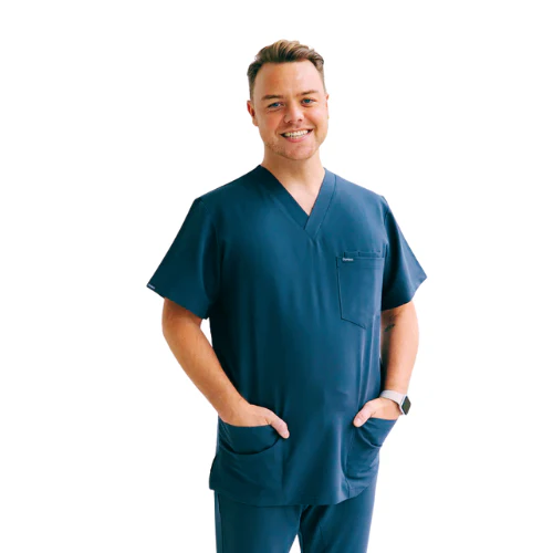 Olympus mens Apollo scrub top - Image 10