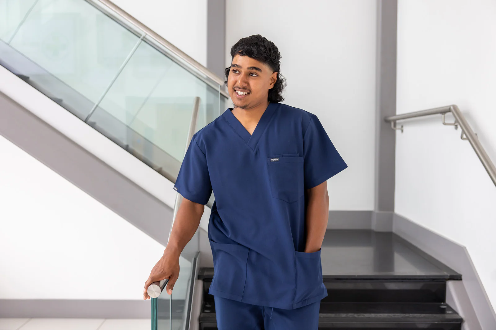 Olympus mens Apollo scrub top - Image 6