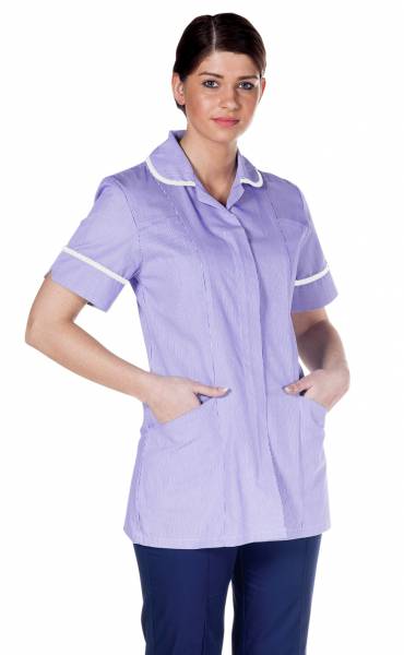 Scrubs UK Ladies Healthcare Striped Nurses Tunic - Image 5