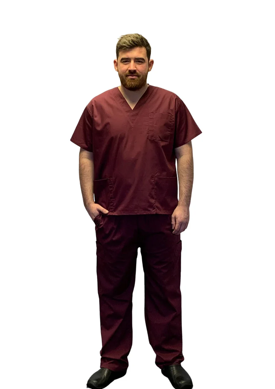 Scrubs UK Premium Unisex Medical Scrubs Suit Set of Tunic and Trousers - Image 11