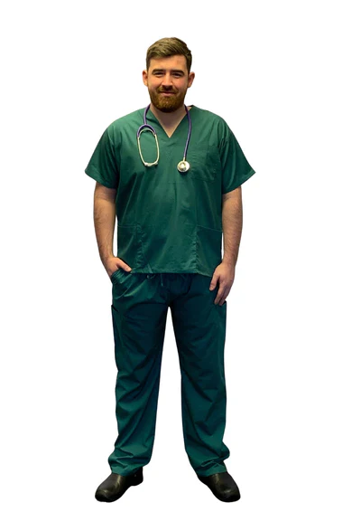 Scrubs UK Premium Unisex Medical Scrubs Suit Set of Tunic and Trousers - Image 6