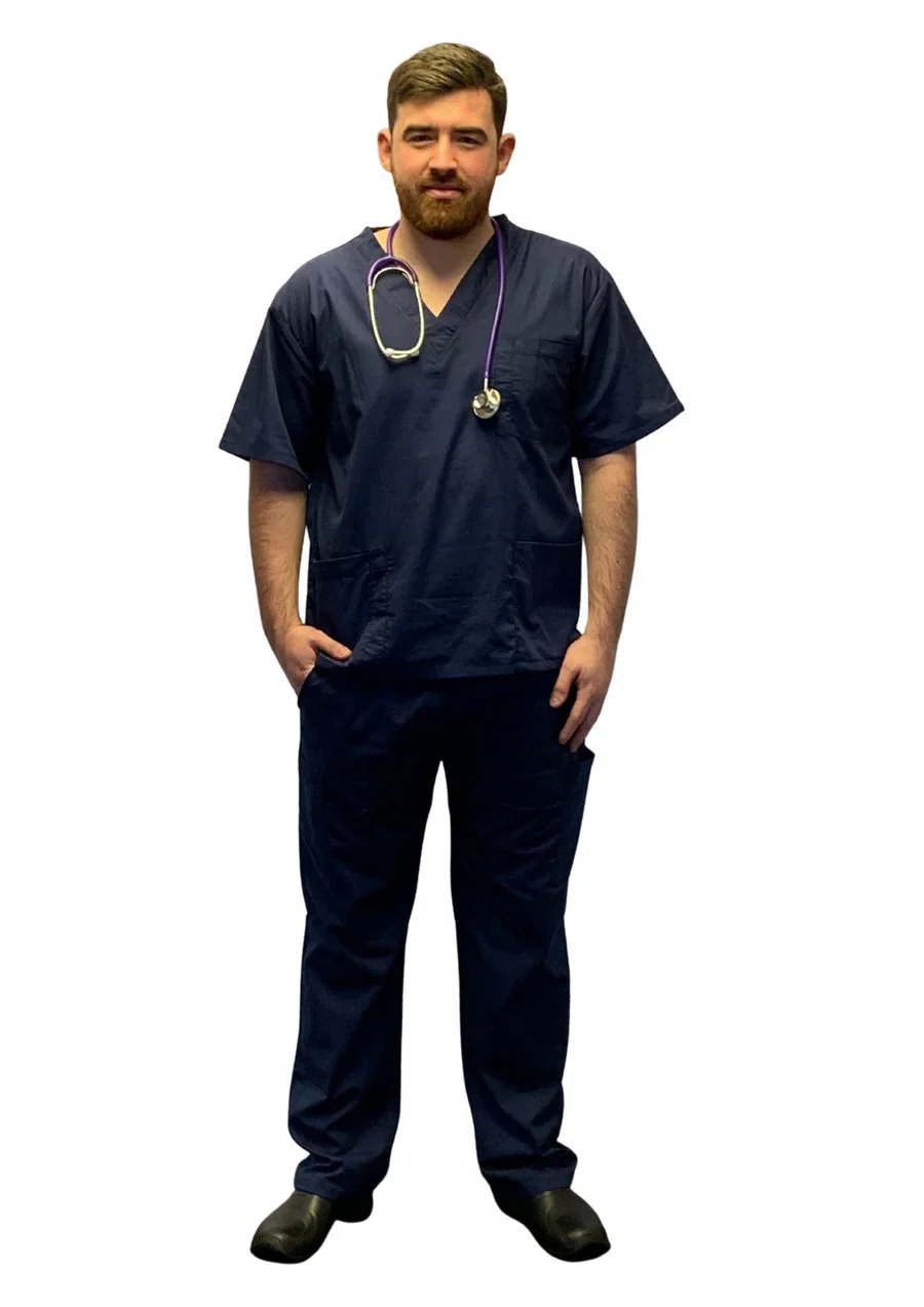 Scrubs UK Premium Unisex Medical Scrubs Suit Set of Tunic and Trousers - Image 7