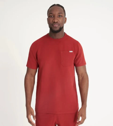 SIMKI Mens Miles Scrub Top - Image 6