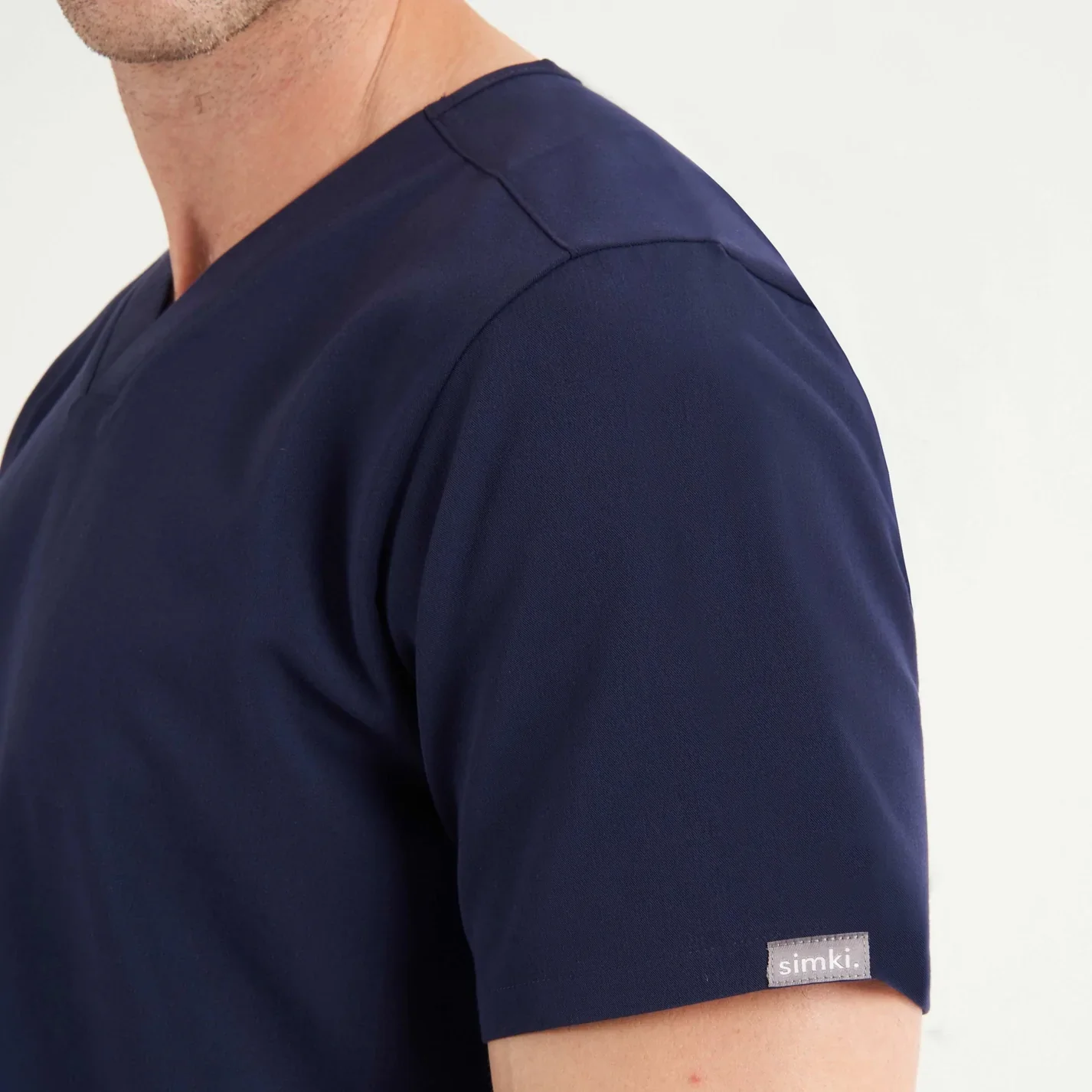 SIMKI Men's Oscar Scrub Top - Image 11