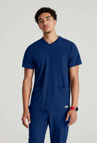 Skechers Men's Thesis Scrub Top SKT193 - Image 3